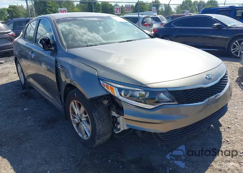 2016 Kia Optima Lx из США, поврежденный, VIN 5XXGT4L30GG097762